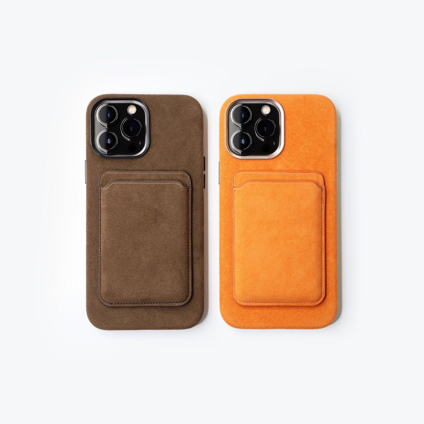 Alcantara iPhone Case (Orange)