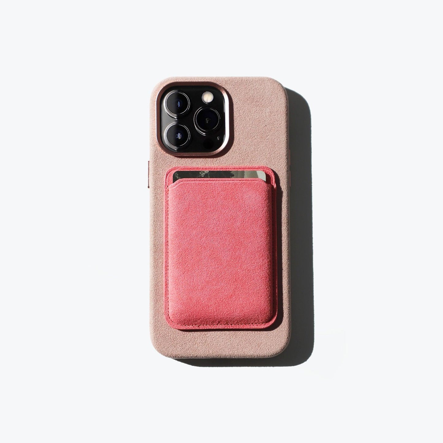 Alcantara iPhone Case (Nude Pink)