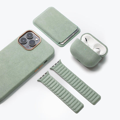 Alcantara iPhone Case (Mint)