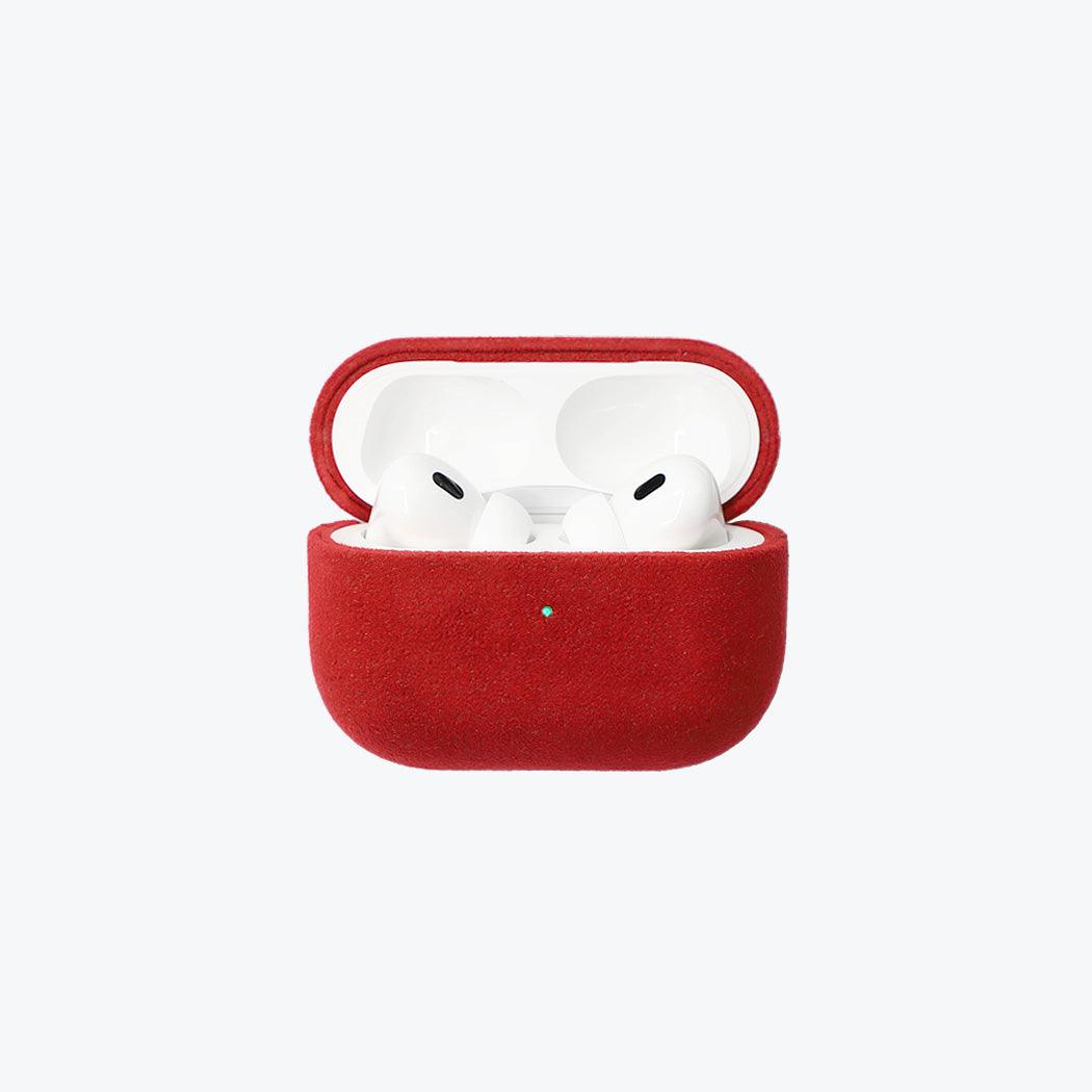 Alcantara AirPods Pro Case (Red)