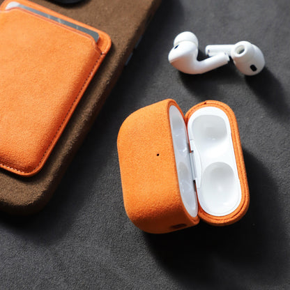 Alcantara AirPods Pro Case (Orange)