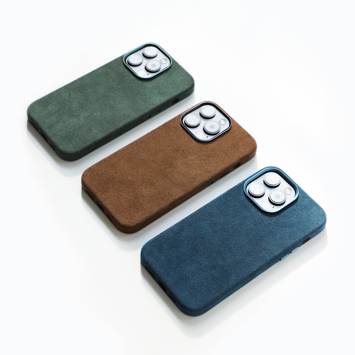 Alcantara iPhone Case (Forest Green)