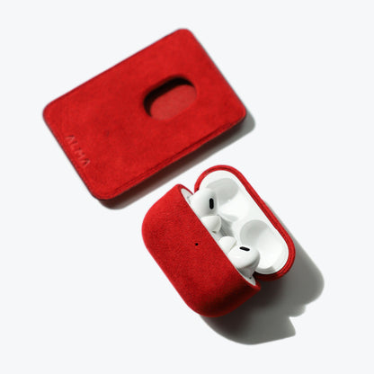 Alcantara AirPods Pro Case (Red)