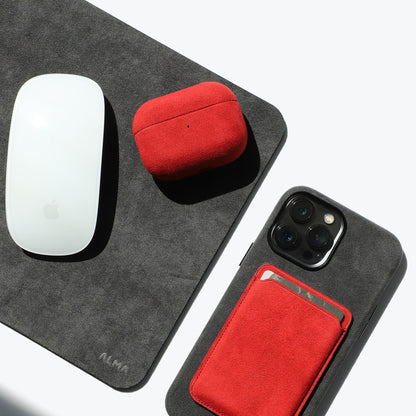 Alcantara AirPods Pro Case (Red)