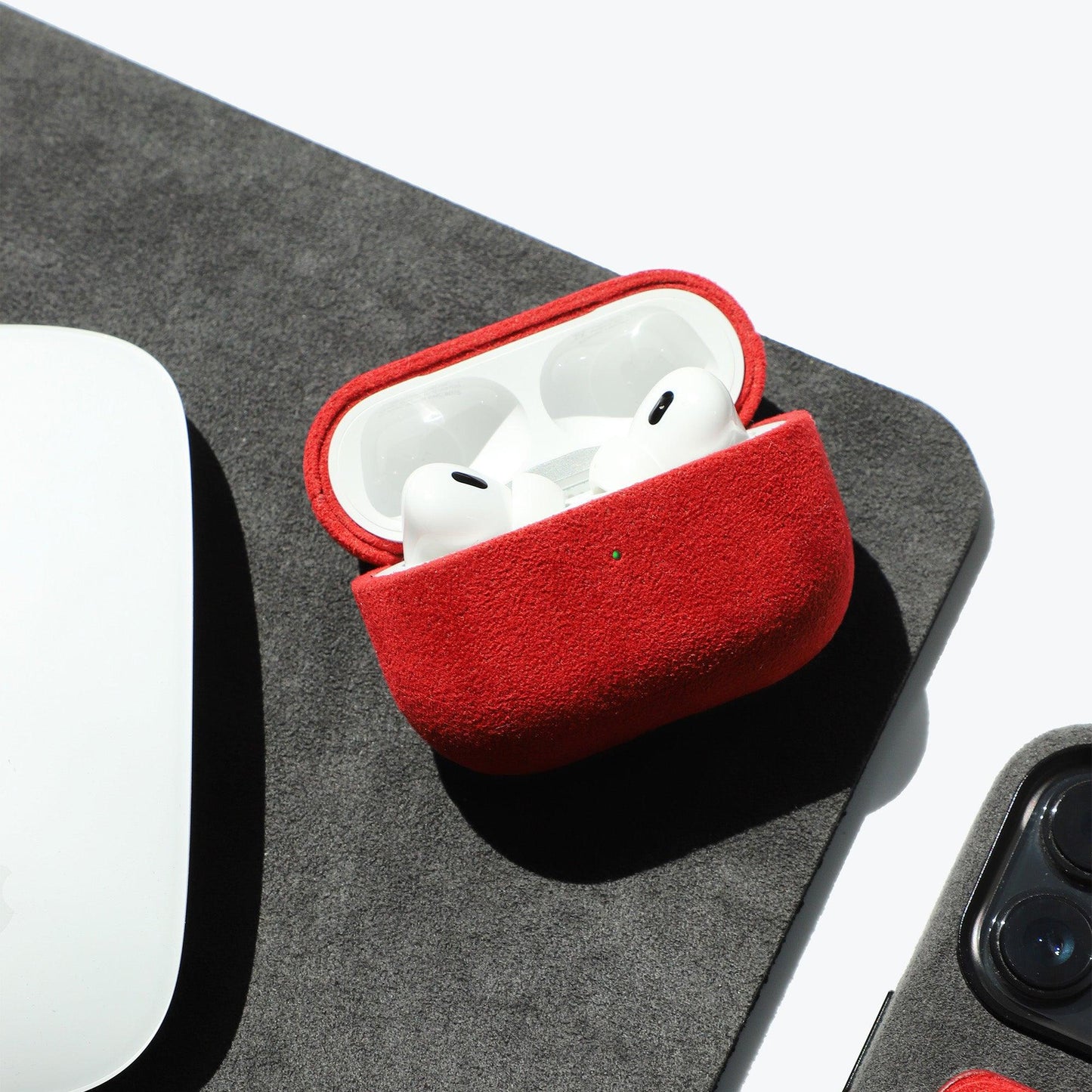 Alcantara AirPods Pro Case (Red)