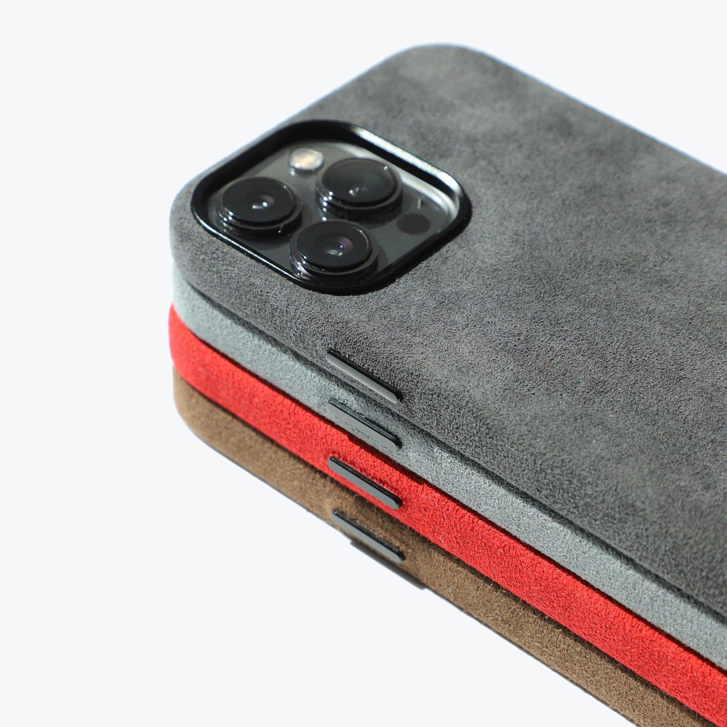 Alcantara iPhone Case (Red)