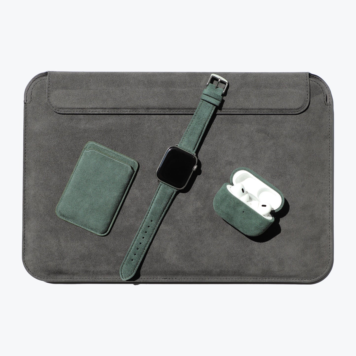 Alcantara AirPods Pro Case (Forest Green)