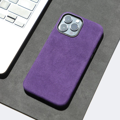 Alcantara iPhone Case (Indigo)