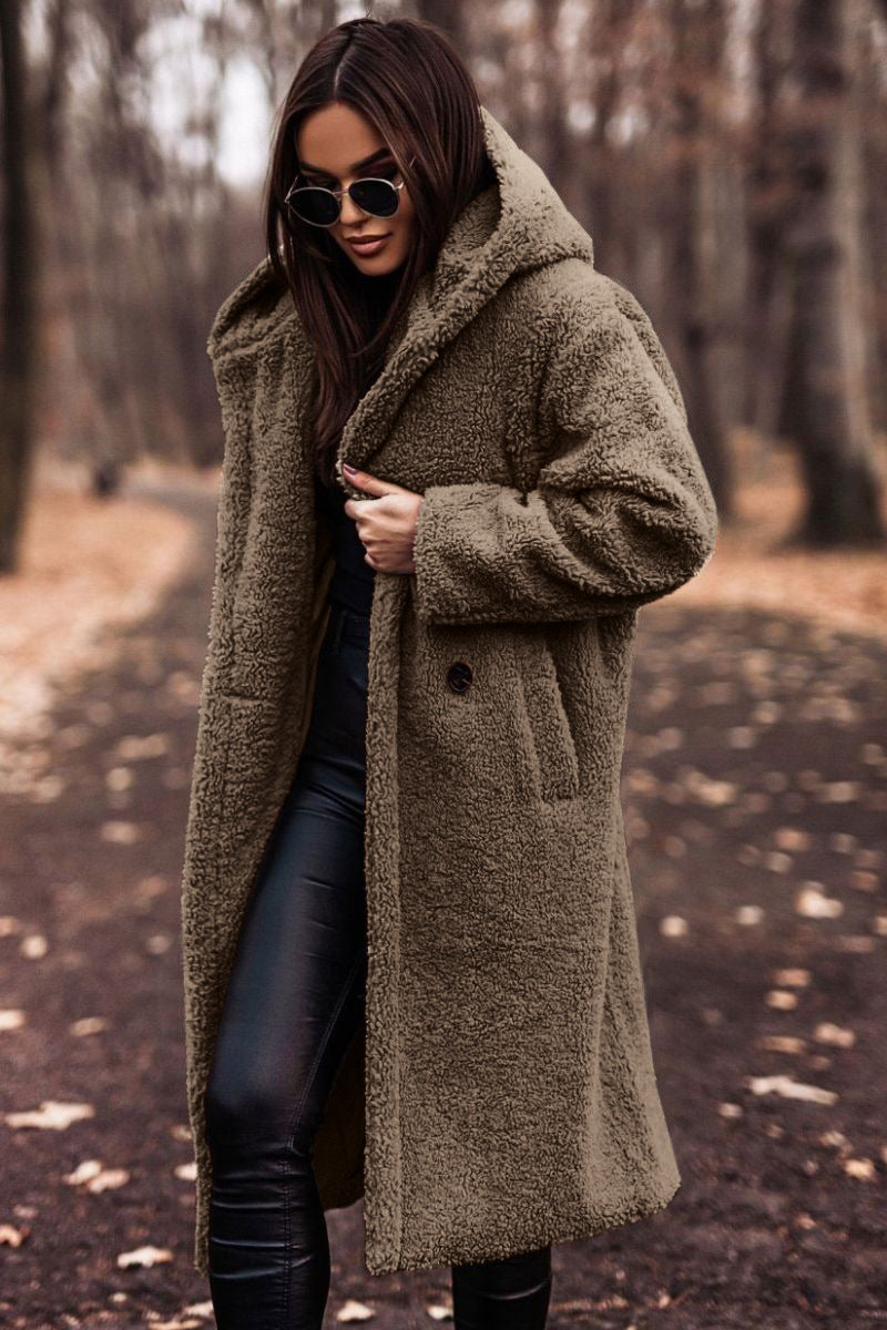 NORDIC - TEDDY COAT KHAKI