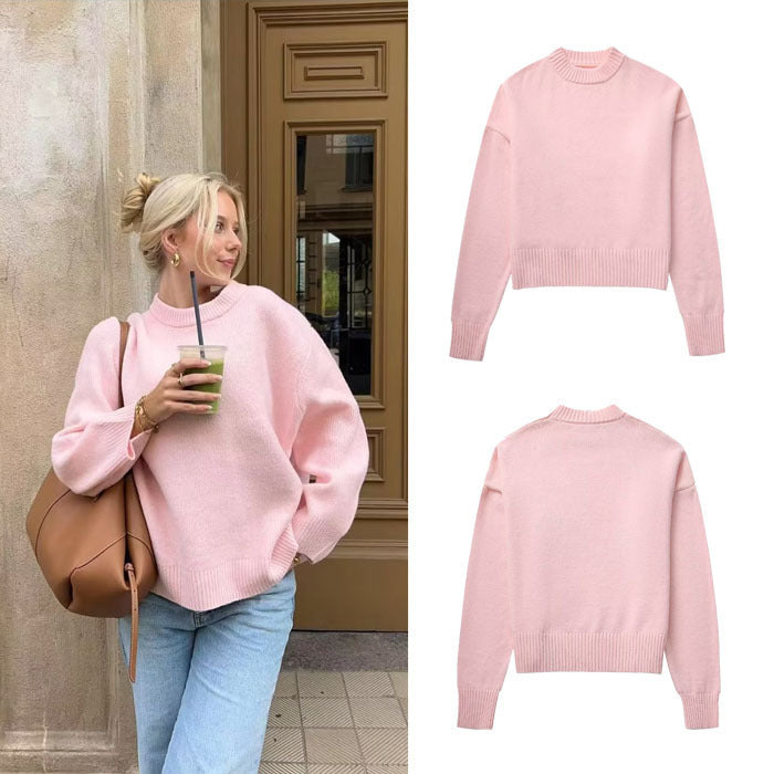 LONDON - COZY SWEATER PINK