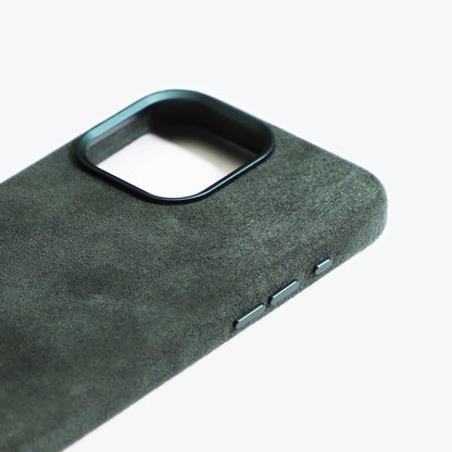 Alcantara iPhone Case (Forest Green)