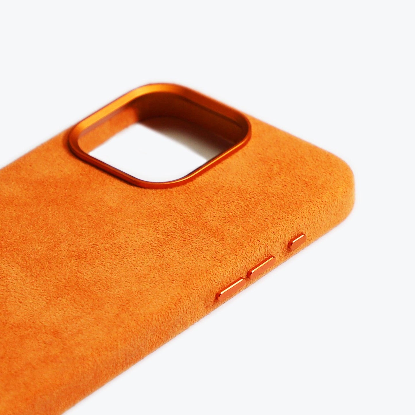 Alcantara iPhone Case (Orange)