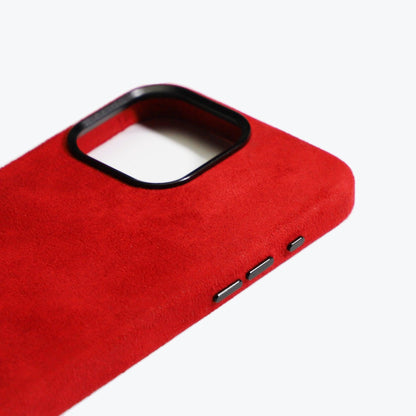 Alcantara iPhone Case (Red)