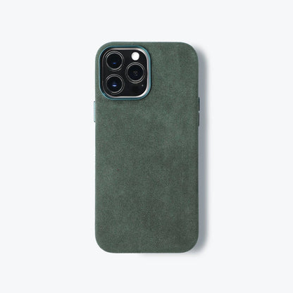 Alcantara iPhone Case (Forest Green)