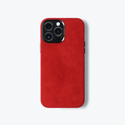 Alcantara iPhone Case (Red)